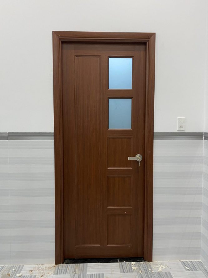 MẪU CỬA NHỰA PHÒNG NGỦ CHẤT LIỆU PVC